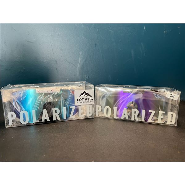 Lot of 2 Pit Viper Polarized Sunglasses
