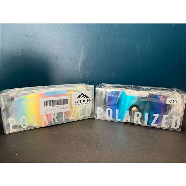 Lot of 2 Pit Viper Polarized Sunglasses