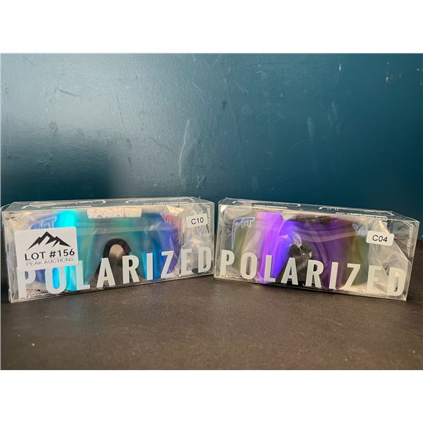 Lot of 2 Pit Viper Polarized Sunglasses