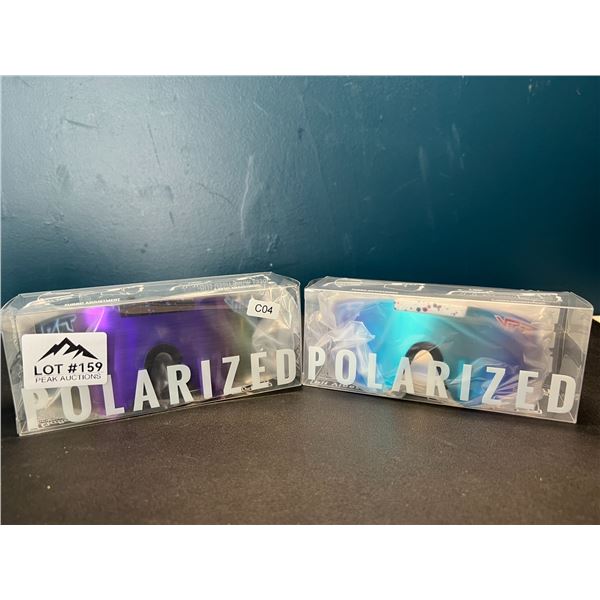 Lot of 2 Pit Viper Polarized Sunglasses