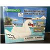 Image 1 : Lot of 1 Giant Inflatable Swan Pool Float - 74.5 x 71.5 Inch