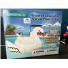 Image 1 : Lot of 1 Giant Inflatable Swan Pool Float - 74.5 x 71.5 IncL