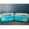Image 1 : Lot of 2 Kids Bead Sets w/ Storage Box