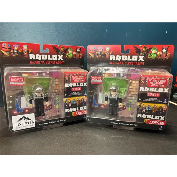 Lot of 2 Roblox Toy Sets