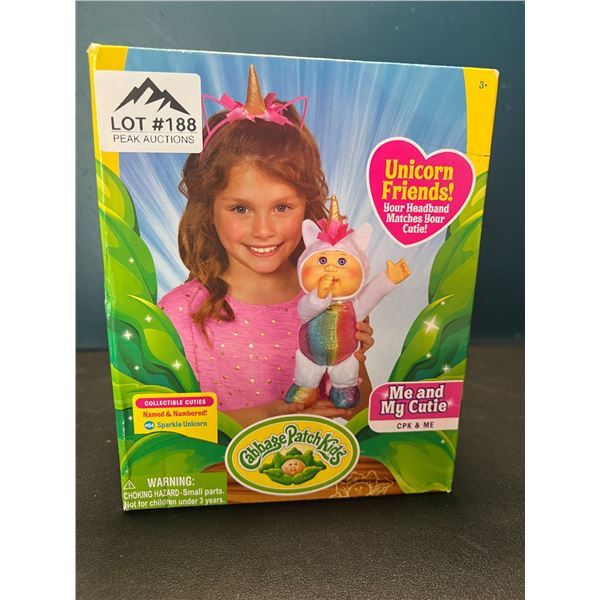 Lot of 1 Cabbage Patch Kids Baby Unicorn Doll