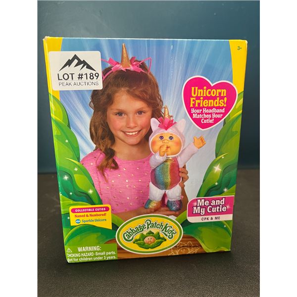 Lot of 1 Cabbage Patch Kids Baby Unicorn Doll