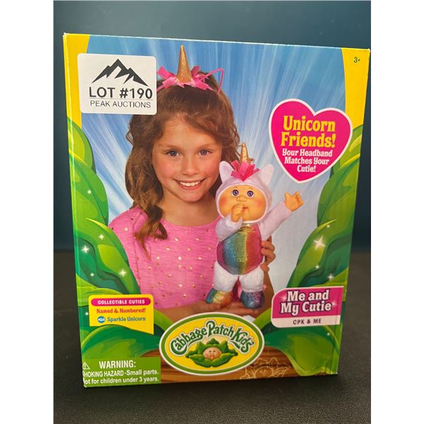 Lot of 1 Cabbage Patch Kids Baby Unicorn Doll