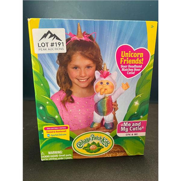 Lot of 1 Cabbage Patch Kids Baby Unicorn Doll
