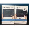 Image 1 : Lot of 2 LCD Writing Tablets - 10inch