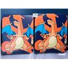 Image 1 : Lot of 2 Leather Pokemon Premium Card Binders - Holds 900 Cards per Binder (Large Size Binders)