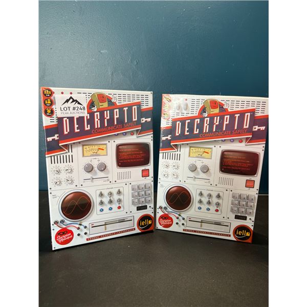 Lot of 2 Decrypto Games