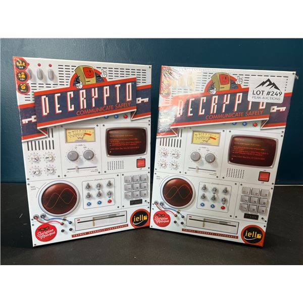 Lot of 2 Decrypto Games