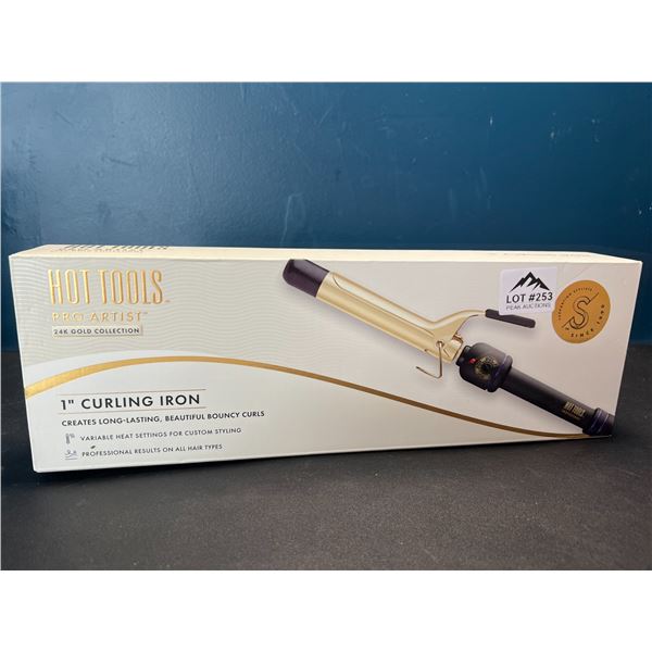 Lot of 1 Hot Tools 1" Curling Iron for Hair