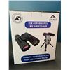 Image 1 : Lot of 1 Pair of 12x42 Powerful HD Binoculars w/ Tripod Stand