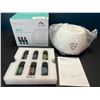 Image 1 : Lot of 1 Homasy 500mL Aroma Diffuser w/ 6 Essential Oils