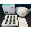 Image 1 : Lot of 1 Homasy 500mL Aroma Diffuser w/ 6 Essential Oils