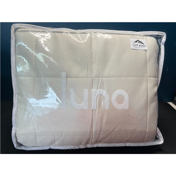 Lot of 1 Luna Adult Weighted Blanket - Cream Colour