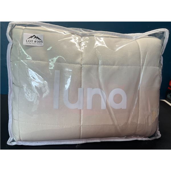 Lot of 1 Luna Adult Weighted Blanket - Cream Colour