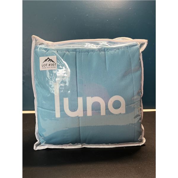 Lot of 1 Luna Adult Weighted Blanket - Blue Colour