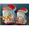 Image 1 : Lot of 2 Pokemon Battle Figure Toy Sets
