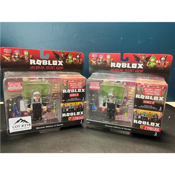 Lot of 2 Roblox Toy Sets