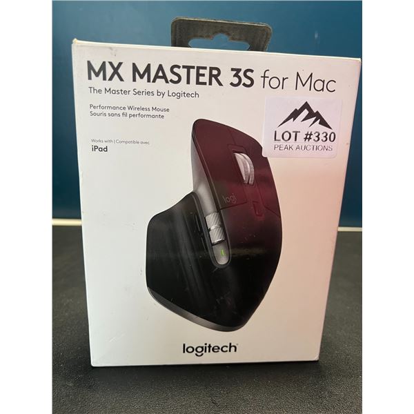Lot of 1 Logitech MX Master 3S Performance Wireless Mouse for Mac/Ipad