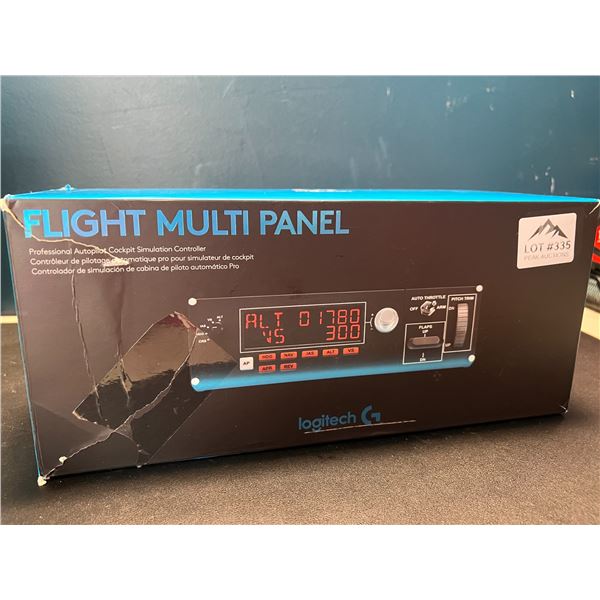 Lot of 1 Logitech G Flight Simulator Multi Panel