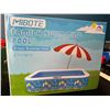 Image 1 : Lot of 1 Mibote 10 FT Inflatable Family Swimming Pool