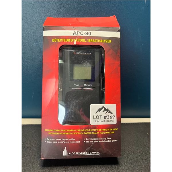 Lot of 1 APC-90 Electronic Breathalyzer
