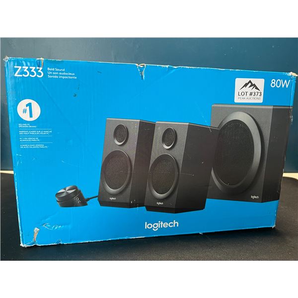 Lot of 1 Logitech Z333 Bold Sound Speaker System