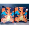 Image 1 : Lot of 2 Leather Pokemon Premium Card Binders - Holds 900 Cards per Binder (Large Size Binders)