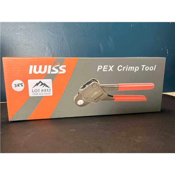 Lot of 1 PEX Crimp Tool