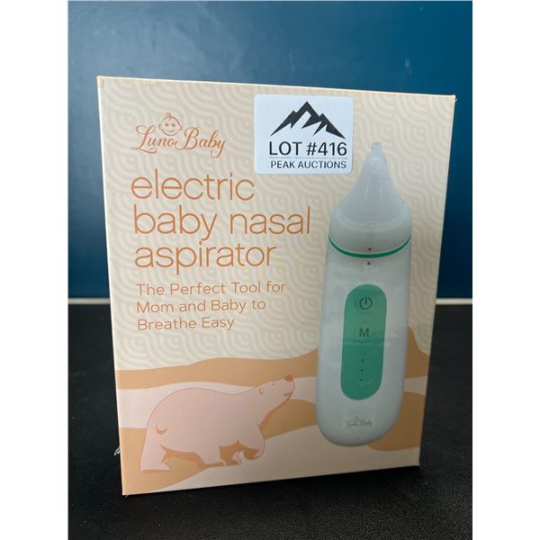 Lot of 1 Electric Baby Nasal Aspirator