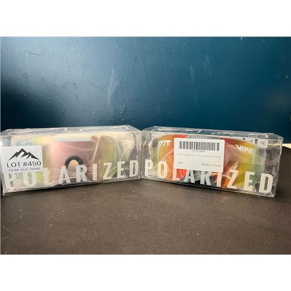 Lot of 2 Pit Viper Polarized Sunglasses