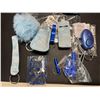 Image 2 : Lot of 3 Safety Keychain Sets w/ Flashlight, Alarm, etc.