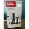 Image 1 : Lot of 1 Electric Wine Set - Open, Serve, & Preserve