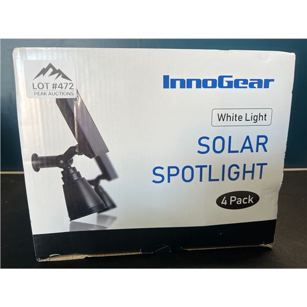 Lot of Solar Spotlights - White - 4Pack