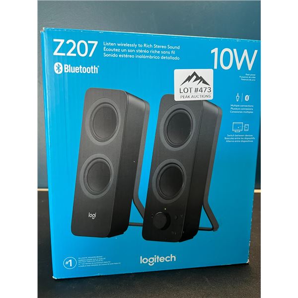 Lot of Logitech Z207 Bluetooth Stereo Speakers