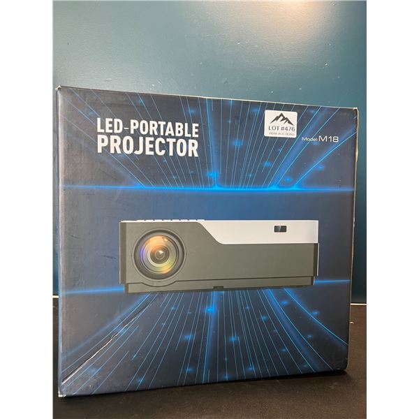 Lot of 1 M18 LED Portable Projector