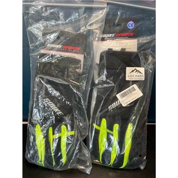 Lot of 2 Pairs of Souke Sports Cycling Gloves