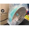 Image 2 : Lot of 1 Roll of PolyMaker PLA 3D Printing Filament - Teal Blue