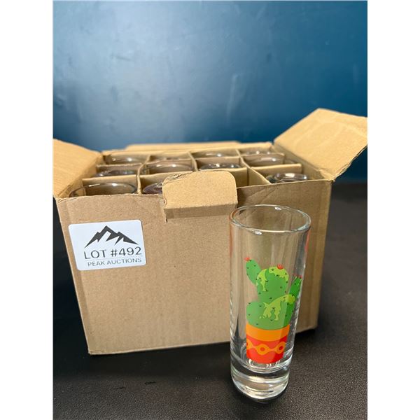 Lot of 1 Box of Shot Glasess - 12PCS