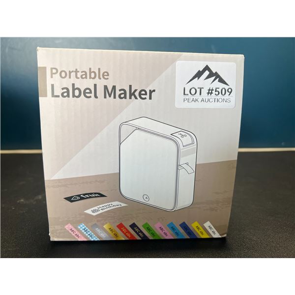 Lot of 1 Portable Label Maker - bluetooth/app controlled