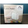 Image 1 : Lot of 1 Portable Label Maker - bluetooth/app controlled
