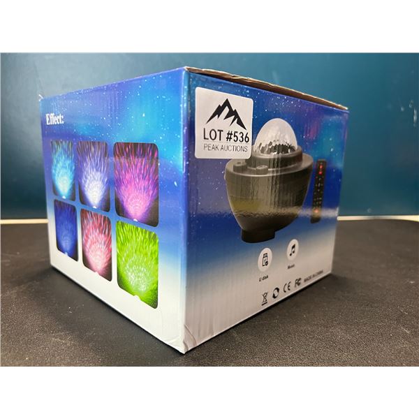 Lot of 1 Starry Night Star Galaxy Light Projector w/ Remote Control