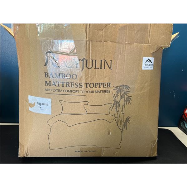 Lot of 1 Bamboo Mattress Protector