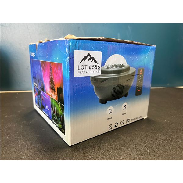 Lot of 1 Starry Night Star Galaxy Light Projector w/ Remote Control