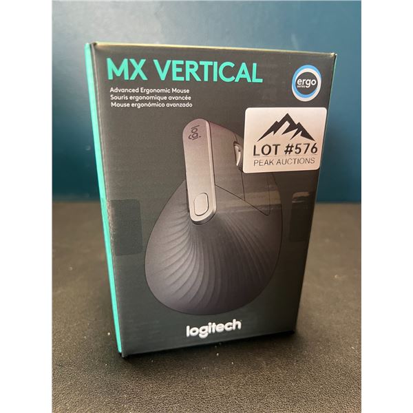 Lot of 1 Logitech MX Vertical Advanced Ergonomic Mouse
