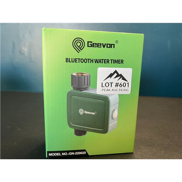 Lot of 1 Geevon Bluetooth Water Timer