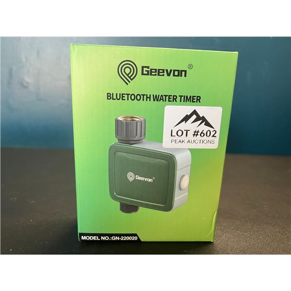 Lot of 1 Geevon Bluetooth Water Timer